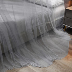 Rideau anti-moustique tenture de lit jettée