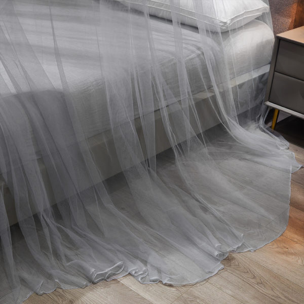 Rideau anti-moustique tenture de lit jettée