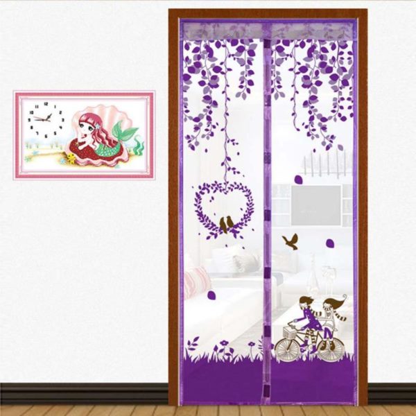 Rideau de porte anti insectes