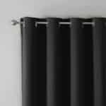 Rideau noir occultant thermique