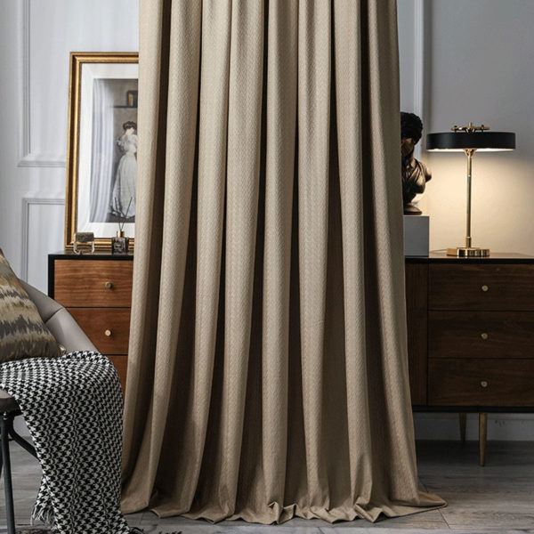 Rideau velour cotele