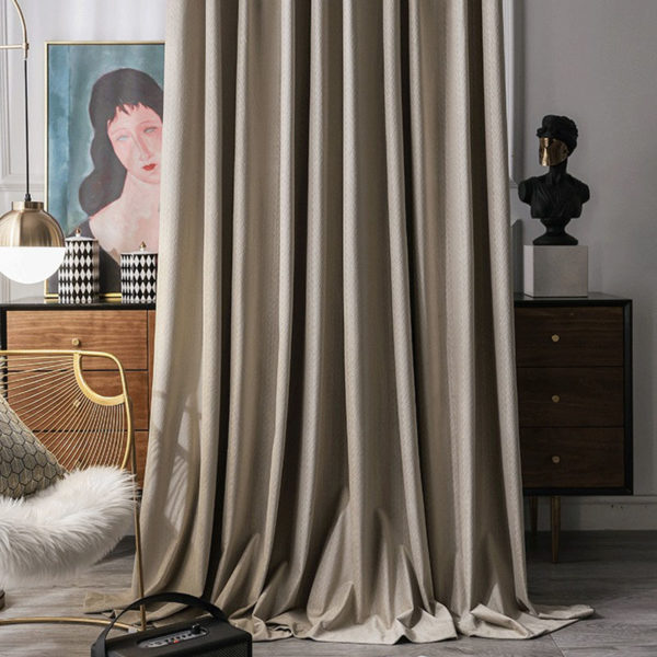 Rideau velour cotele