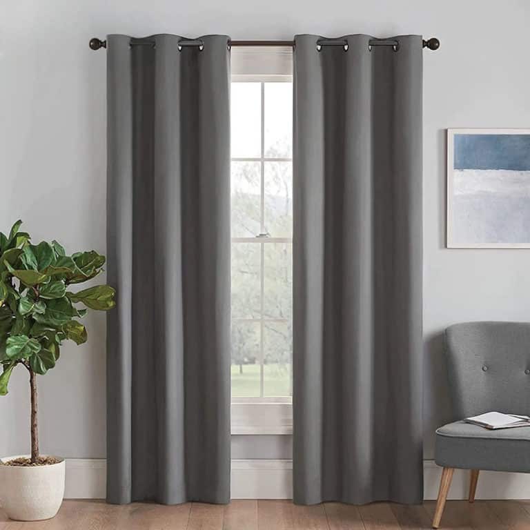 Rideau isolant thermique gris • Le roi du Rideau